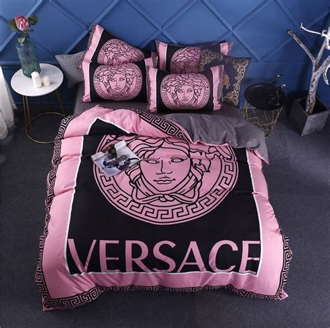 versace style cushion covers|authentic versace bedding.